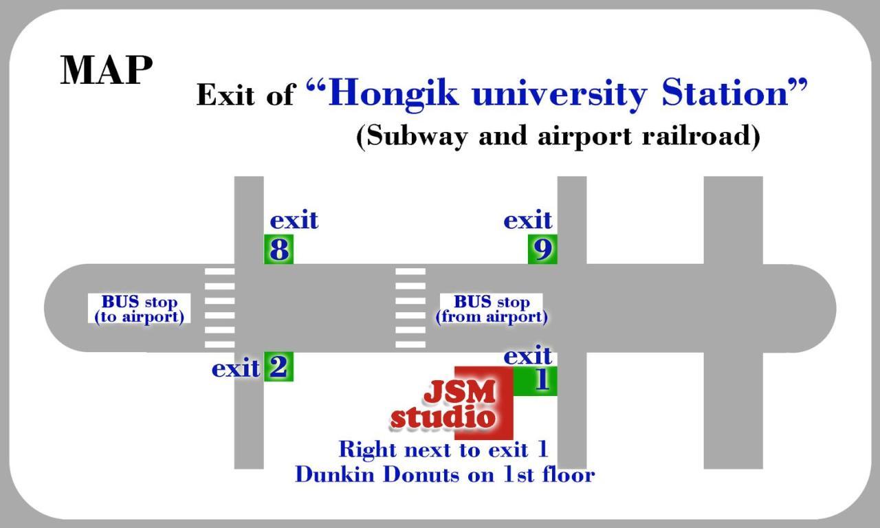 Jsm Studio Hongdae โซล ภายนอก รูปภาพ