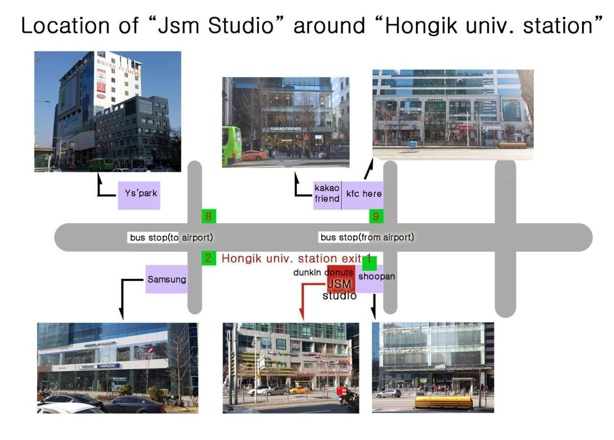 Jsm Studio Hongdae โซล ภายนอก รูปภาพ